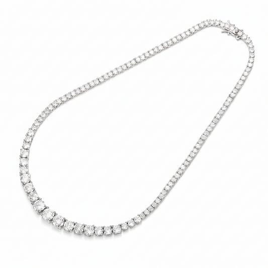 VLT Luxury Moissanite Diamond Necklace