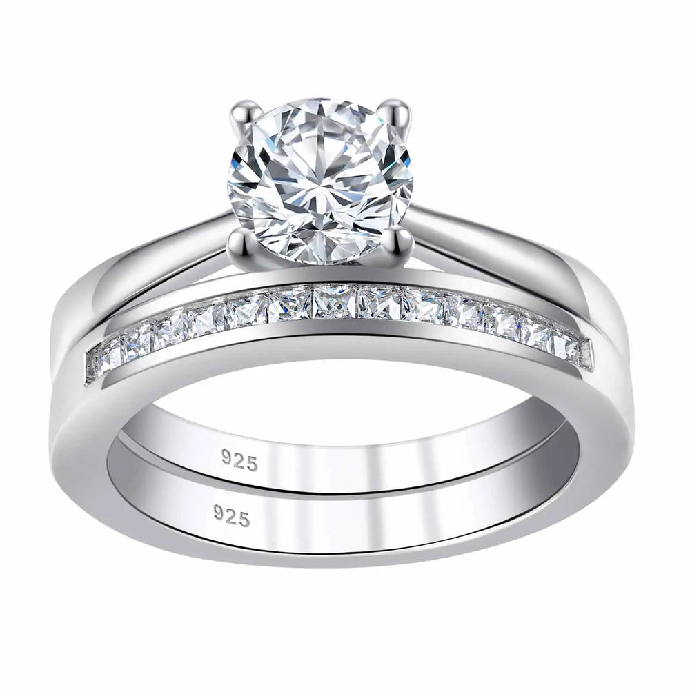 VLT 1CT Solitaire Bridal Ring Set